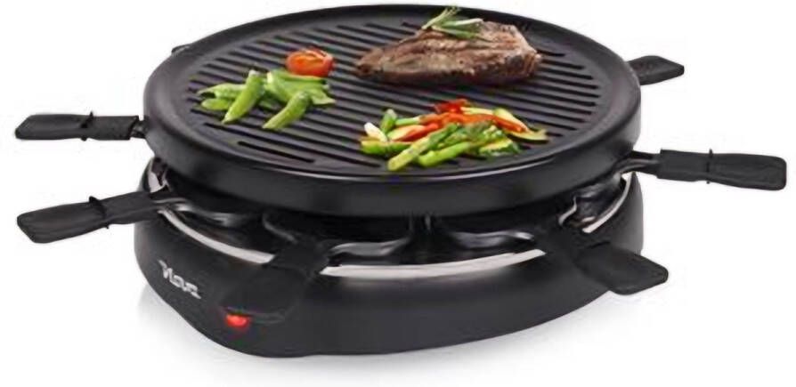 Nova Gourmet stelsel Raclette 8 Personen- Gourmet 8 Personen- Ronde Raclette Gourmet