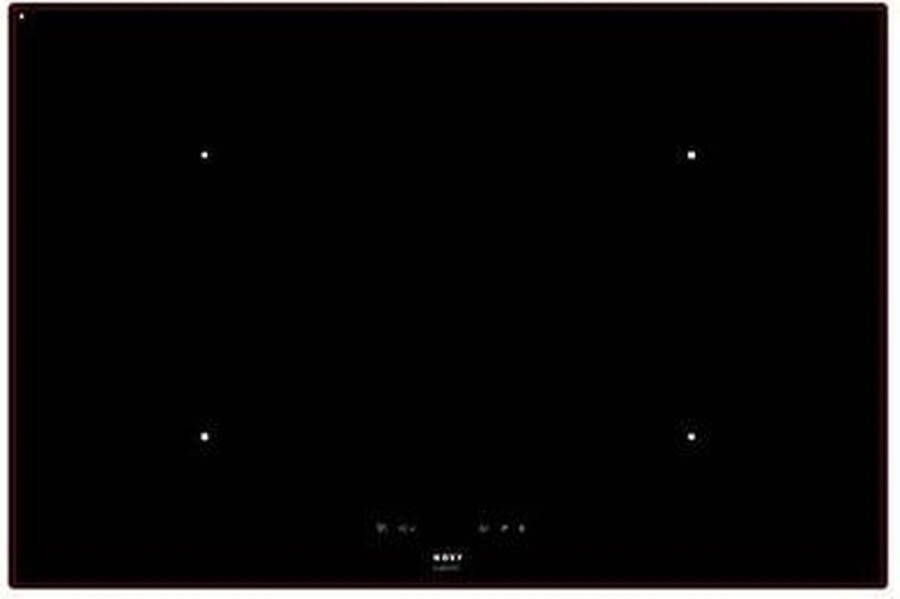 Novy 1754 Comfort inductie 4 zones 78 cm facet 5mm | Inductiekookplaten | Keuken&Koken Kookplaten | 1754