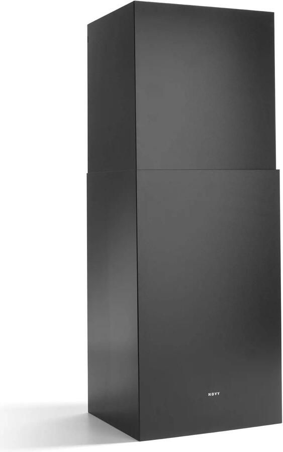 Novy 6512100 Afzuigkap schoorsteenverlenging Zwart Salsa (6512) 320 mm