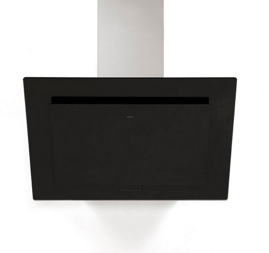 Novy 7830 1 Muurmontage Zwart Roestvrijstaal 808m³ uur A+ afzuigkap