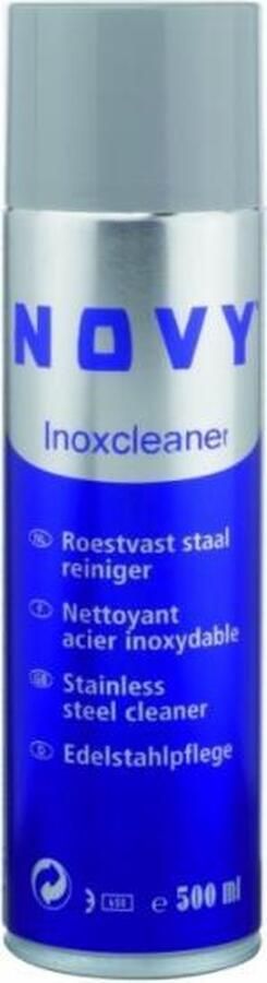 Novy Itho Reiniger reinigingsspray RVS inox reiniger 500ml origineel afzuigkap