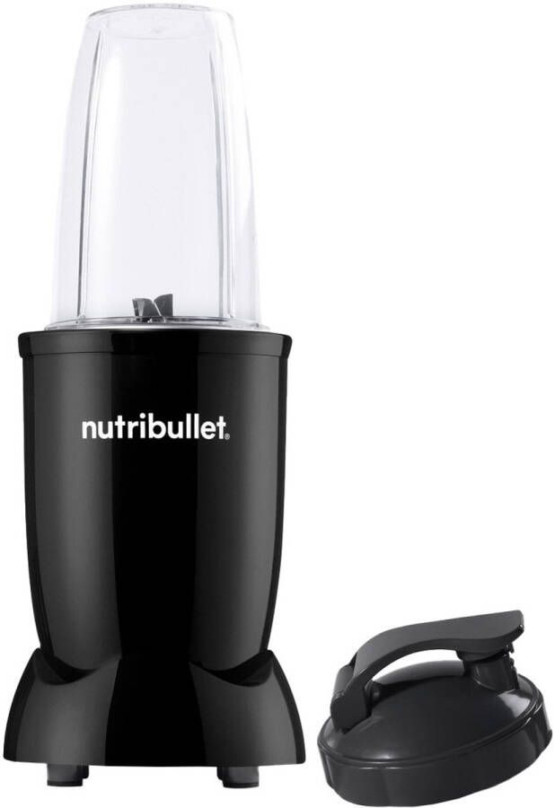 NutriBullet Blender Original 500 Watt Inclusief To-Go Deksel Glossy Zwart