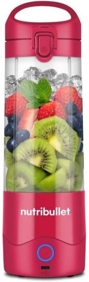 NutriBullet Draagbare blender NBP003MA 70W 0 475L Magenta 1 fles inbegrepen