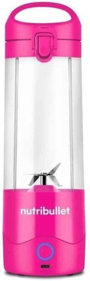 NutriBullet Draagbare blender NBP003MA 70W 0 475L Roze 1 fles inbegrepen
