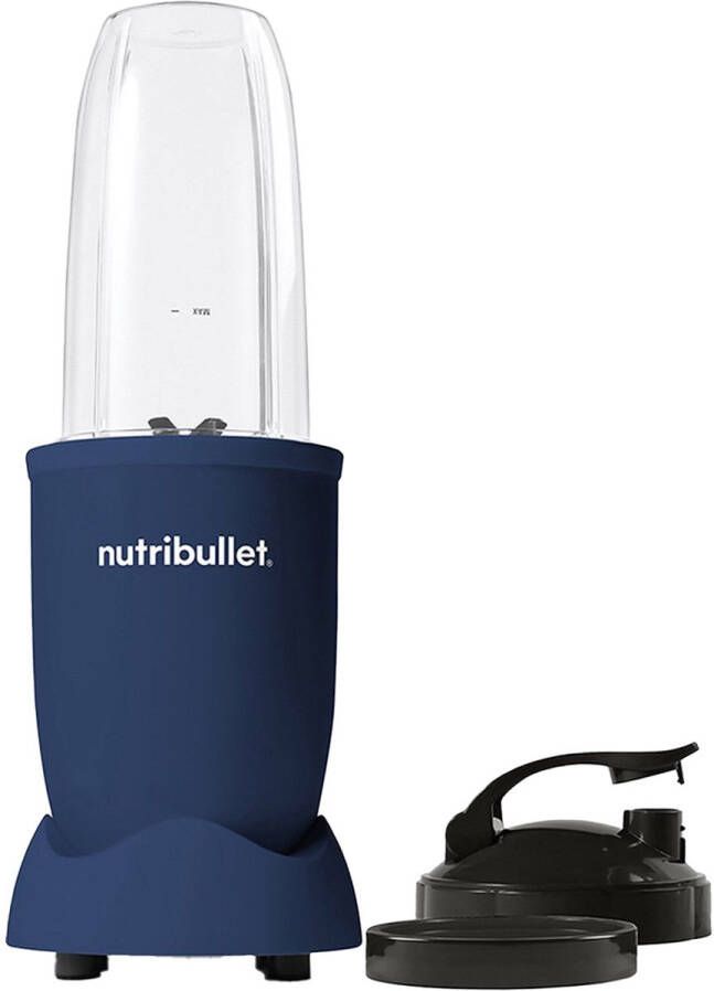 NutriBullet Exclusive Blender 900 Watt Smoothie Maker Incl. To Go Deksel & Accessoires Indigo Blauw - Foto 2
