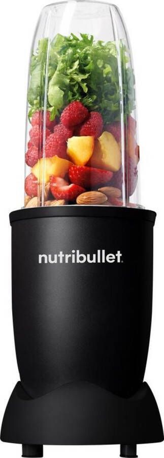 NutriBullet Exclusive Blender 900 Watt Smoothie Maker Incl. To Go Accessoires & Digitaal Receptenboek Zwart - Foto 3