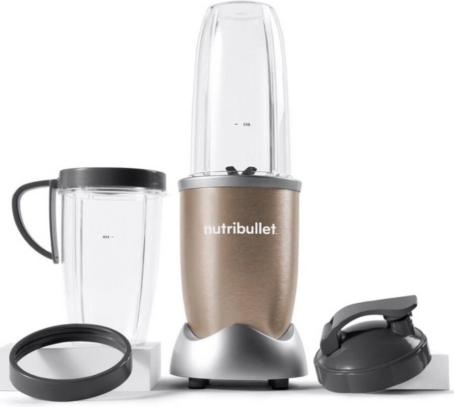 NutriBullet NB907CP blender 0 946 l Keukenblender 900 W Zwart Goud