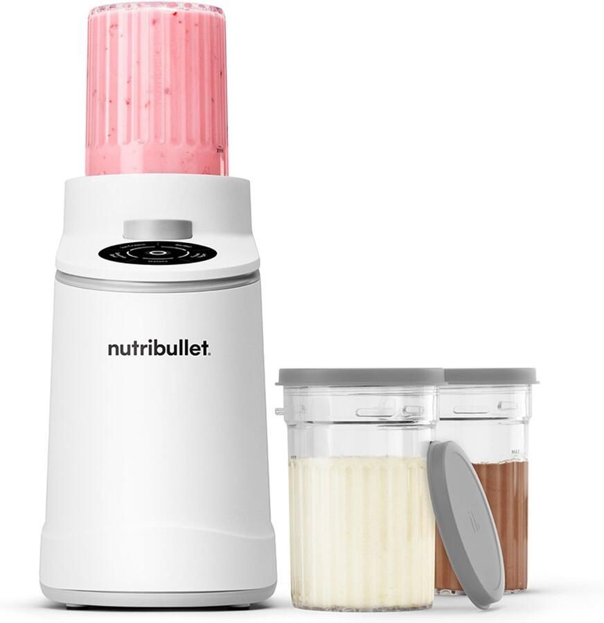 NutriBullet Chill IJsmachine Wit 500W 5 Programma's Roomijs Sorbet Gelato en Frozen Yogurt - Foto 2