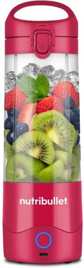 NutriBullet Draagbare blender NBP003MA 70W 0 475L Magenta 1 fles inbegrepen