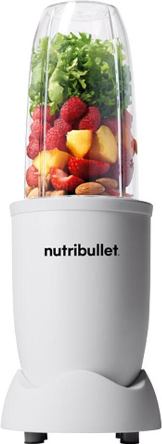 NutriBullet Pro Blender 900 Watt Incl. Mixing Accessoires Incl. 900 ml Tritan Drinkbeker en Drinkring- BPA- en BPS-vrij Wit - Foto 2