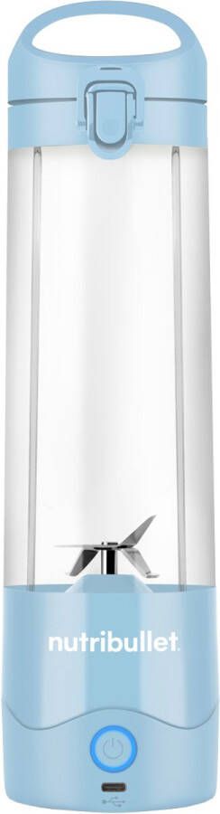 NutriBullet Portable Draagbare Blender To Go Oplaadbare Blender Mini Blender On The Go Draadloos Baby Blauw - Foto 2
