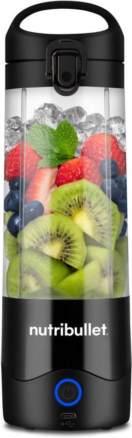 NutriBullet Portable Blender To Go Mini Blender Draadloos Zwart