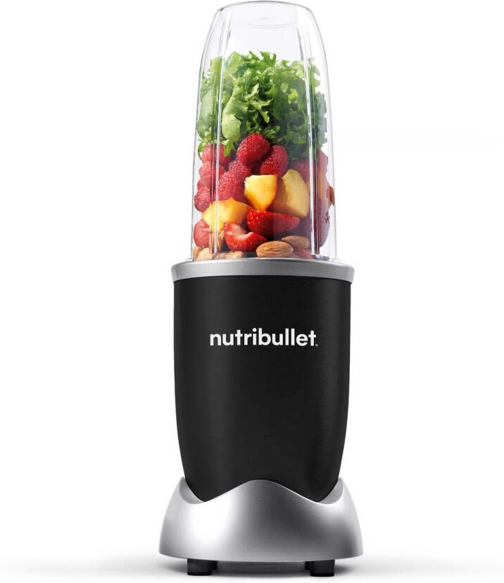 NutriBullet Pro Blender 900 Watt Geschikt voor IJs crushen & noten Zwart