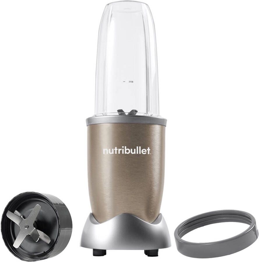 NutriBullet Pro Blender 900 Watt Incl. Digitaal Receptenboek Champagne - Foto 2