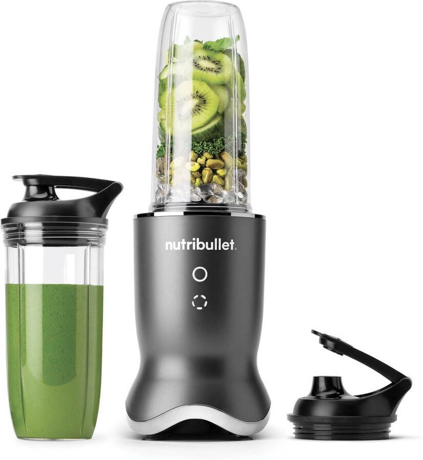 NutriBullet Ultra Krachtige Blender Verlichte Touch Knoppen Pulse Functie To Go Beker 1200 Watt