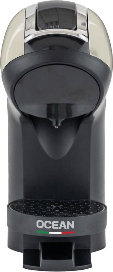 Ocean OCMCM1410TCC Multi Capsule Koffiemachine Nespresso Dolce Gusto Gemalen koffie ESE pads Creme wit