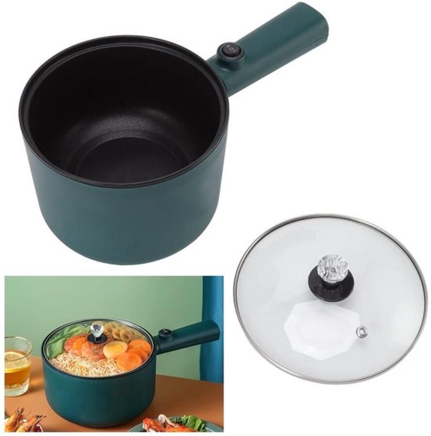 OmGoods Elektrische pot 1 8l multicooker Dailygoody Hotpot