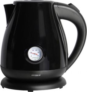Oneiro s Luxe Retro waterkoker 1 7 L thermometer Sc – keukenapparatuur – koken – tafelen – kerst – cadeau – waterkokers – elektronica