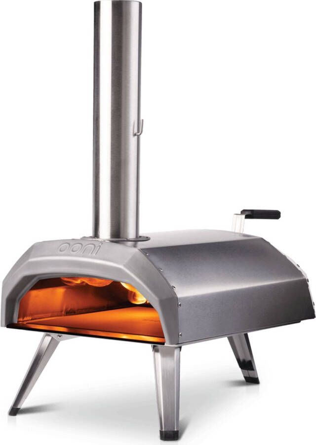 Ooni Karu 12 Pizza Oven Pizzaoven Voor buiten Pellet Houtgestookt Gasaansluiting mogelijk