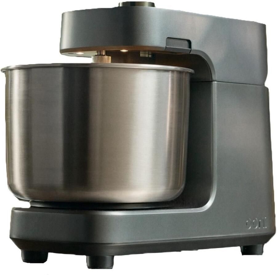 Ooni Spiraalmixer Halo Pro Grijs 750 watt Digitale timer 7 liter RVS kom