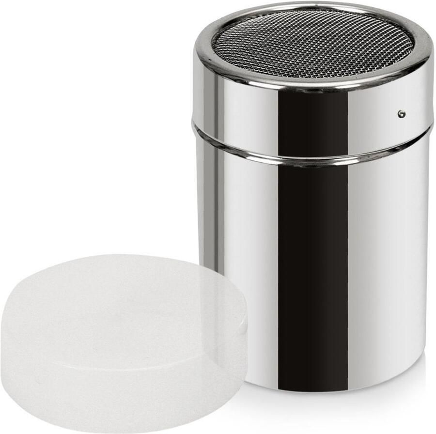 Orion Container met Zeef 300 ml Roestvrijstaal Transparante Deksel