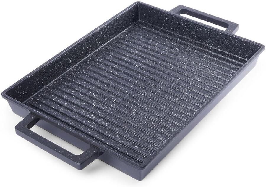 Orion GRANDE Serie Granieten Grillplaat 43x27 cm Geschikt voor Alle Kookplaten