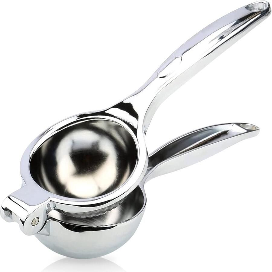 Orion Luxy Serie Metalen Handmatige Citruspers 22x7 cm Ergonomische Handgreep Vaatwasserbestendig