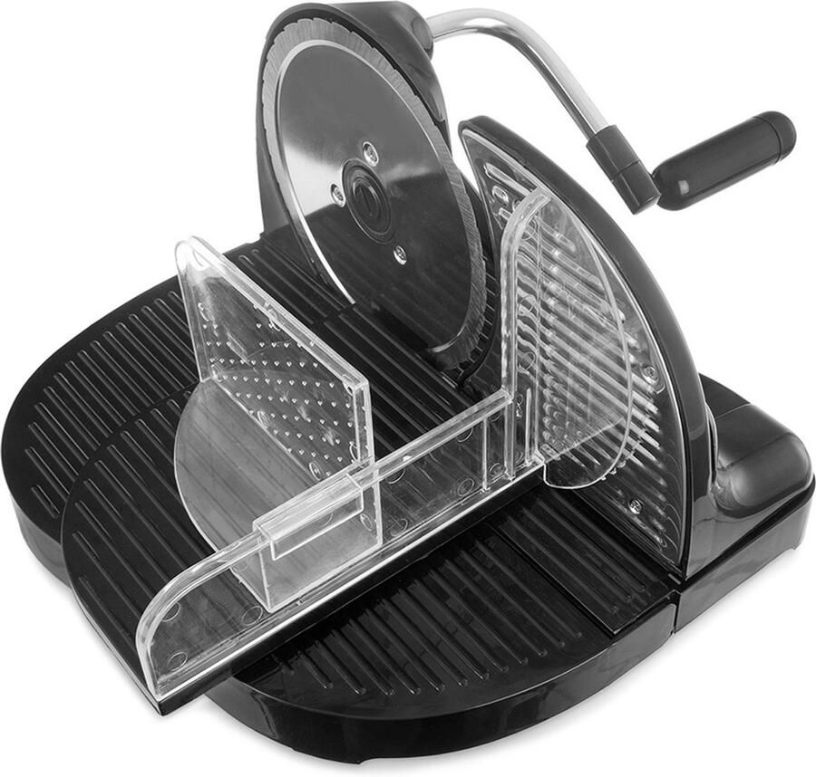 Orion Serie Handmatige Broodsnijmachine Compact Zwart RVS Mes