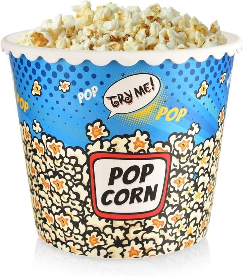 Orion Serie Popcorn en Chips Kom 2 3 L Herbruikbaar Popcorn Design
