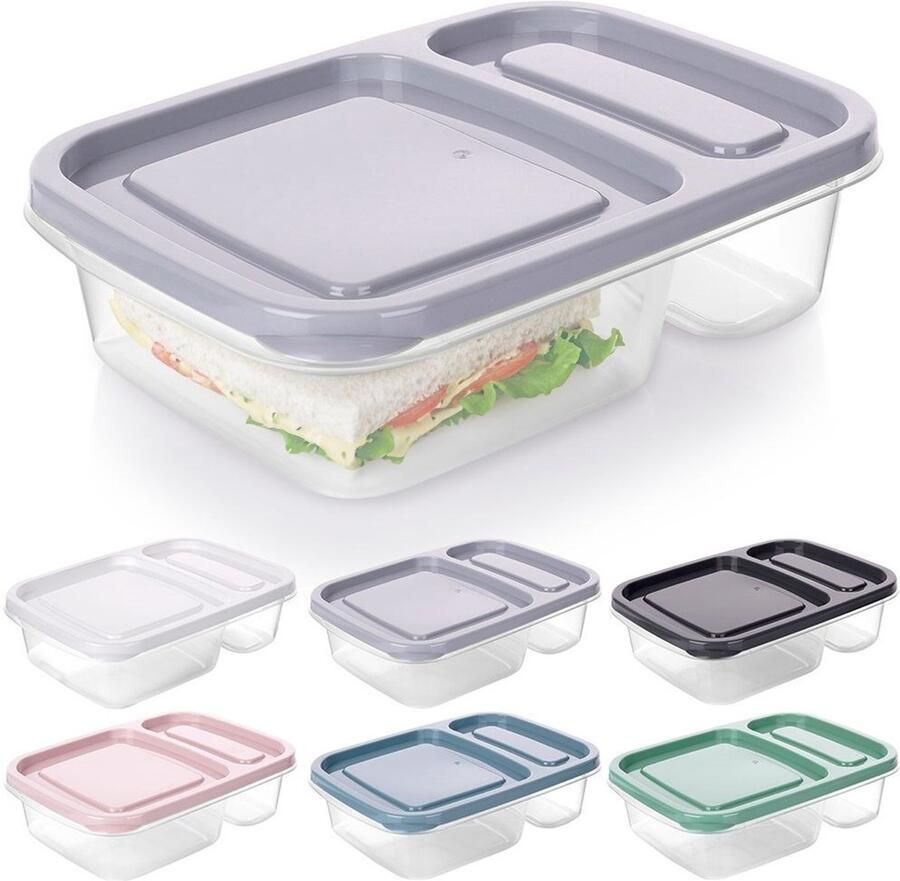 Orion Voedselcontainer met Deksel 750ml Draagt Lunchbox Afwasbaar