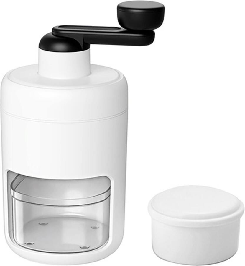 OUTARO Ijsblokjesmachine ijsmachine ijsblokjesvorm ijsblokjes machine ijsblokjesmachine crushed ice-Zwart-wit