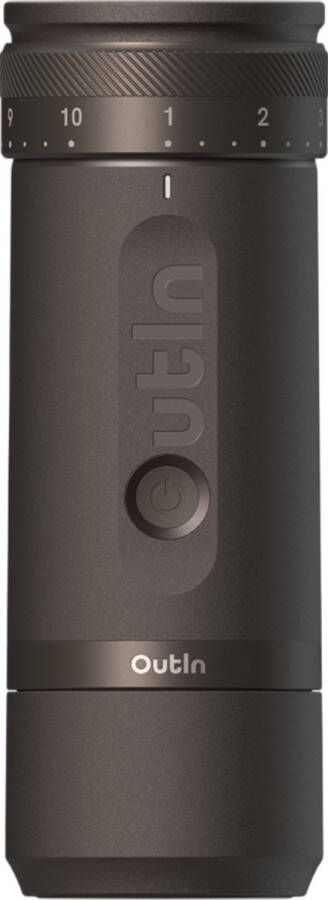Outin Fino draagbare elektrische koffiemolen 28 maalstanden auto stop en anti blokkeer automatische kalibratie stil en oplaadbaar tijdens gebruik voor espresso filter en cold brew