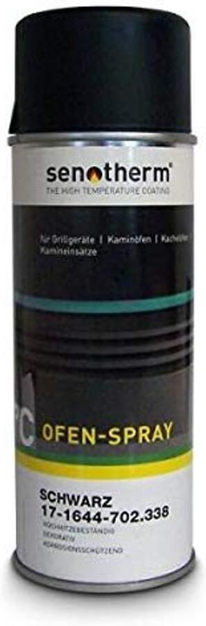 Oven Spray Hittebestendig Zwart 400 ml