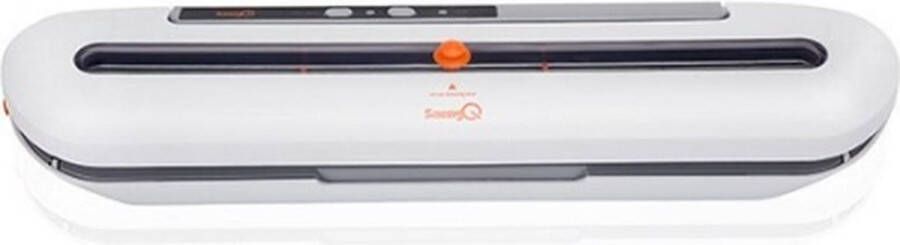 OxyFlowzy Moderne Voedsel Vacuüm Sealer Vacumeermachine Groenten Fruit Vlees Vis Keuken accessoires Grijs Incl. 10 Vacuümzakken