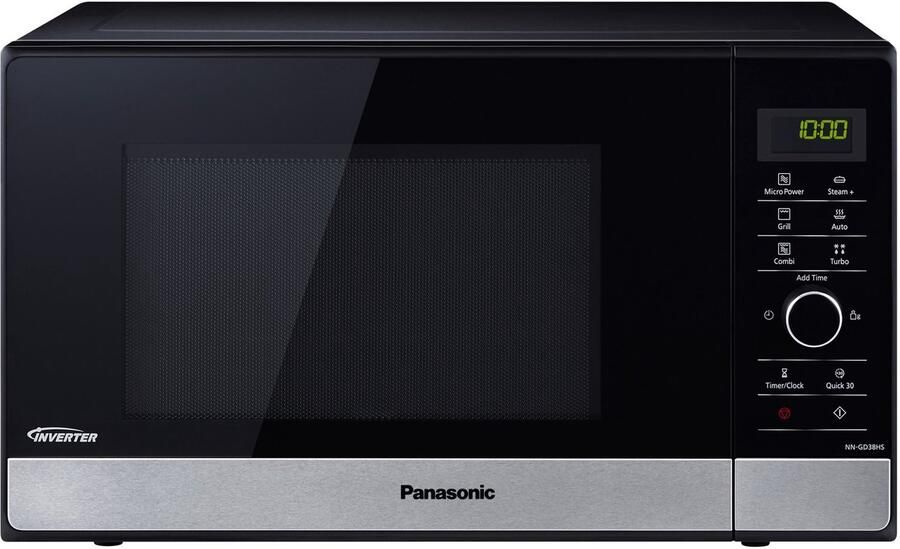 Panasonic Microwave With Grill Nngd38hssug 23 L 1000w Black Stainless Steel