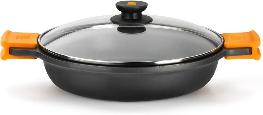 Pannenkoekenmaker 20 cm Antiaanbaklaag Zwart