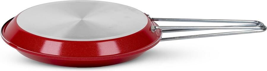 Pannenkoekenmaker 26 cm Antiaanbaklaag Rood