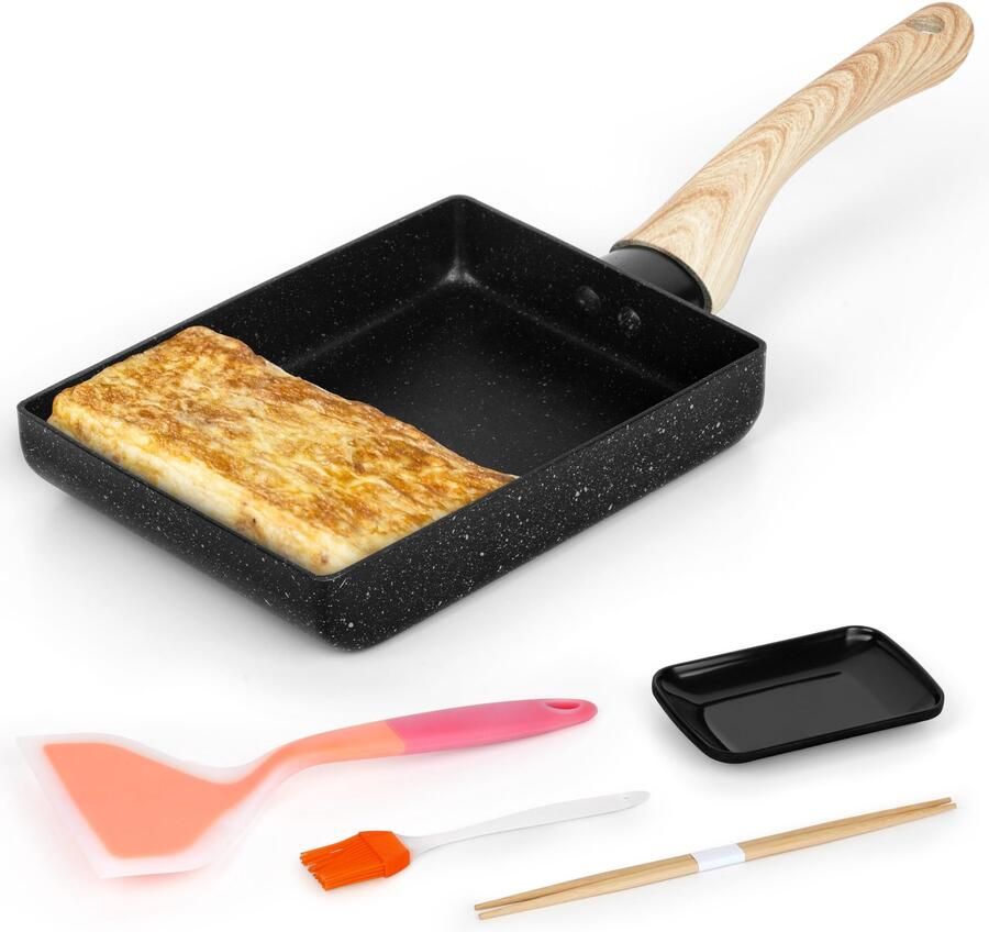 Pannenkoekenmaker Rechthoekig Antiaanbaklaag