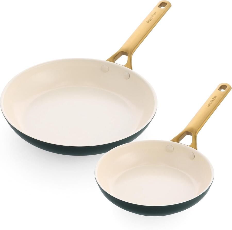 Pannenkoekenpan 20 en 26 cm Keramische antiaanbaklaag