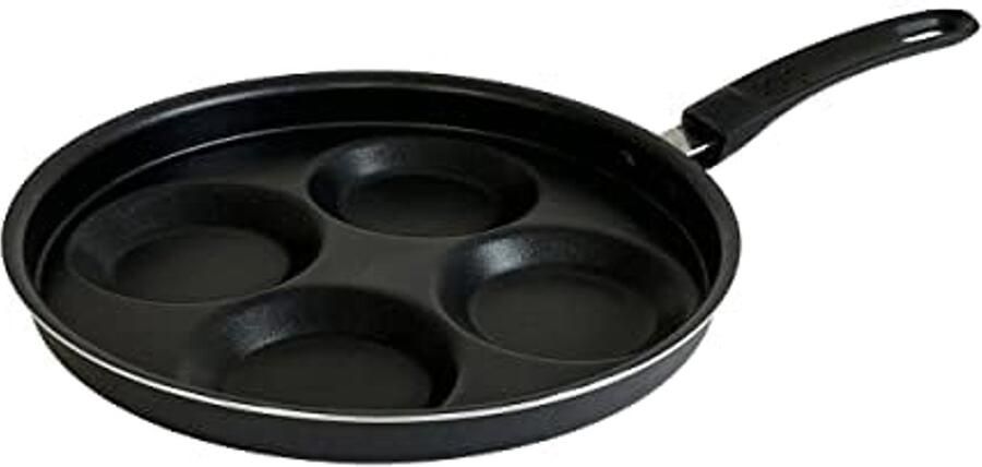 Pannenkoekenpan 25 cm Aluminium Antiaanbaklaag
