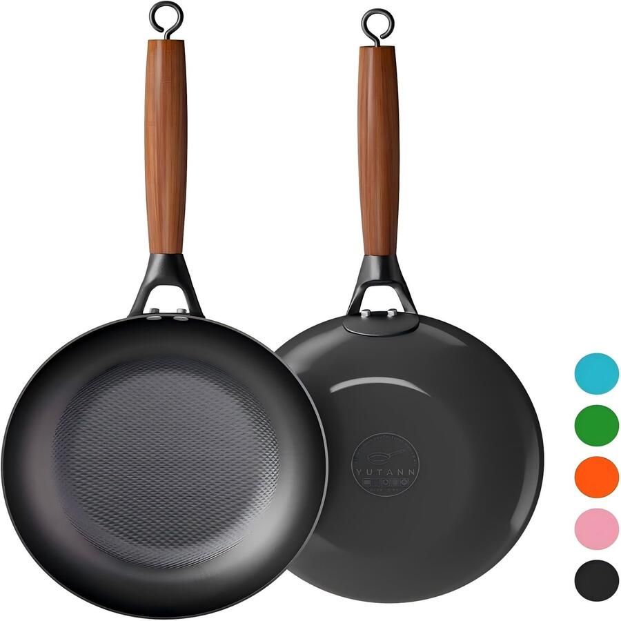 Pannenkoekenpan Gietijzer 20 cm Anti-aanbaklaag
