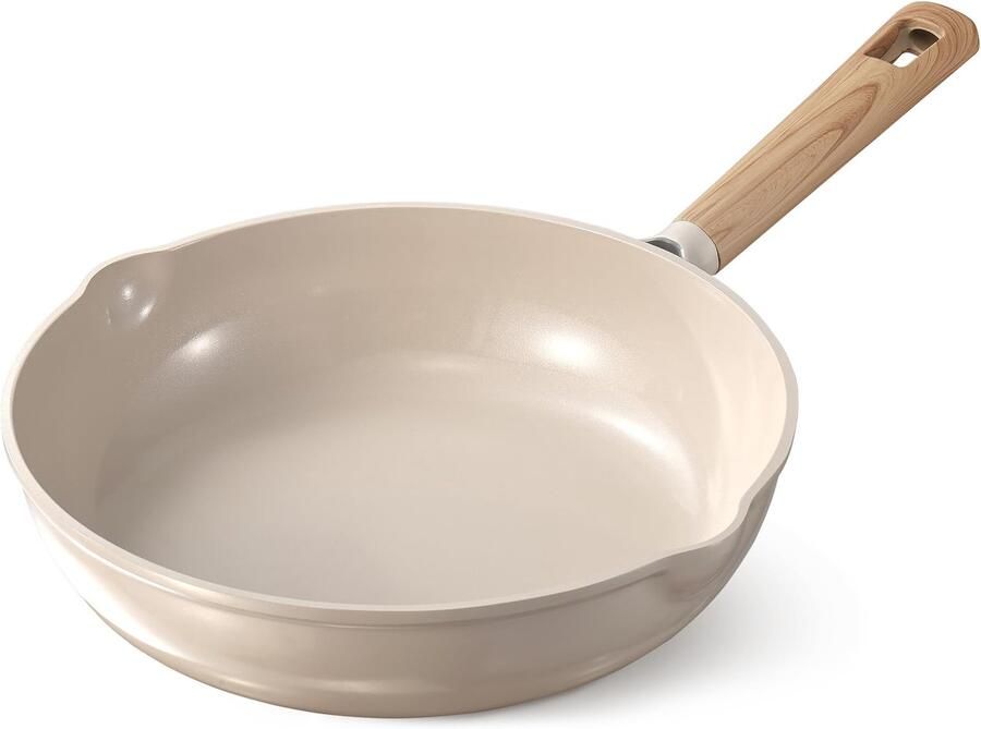 Pannenkoekenpan Keramische antiaanbaklaag 28 cm Beige
