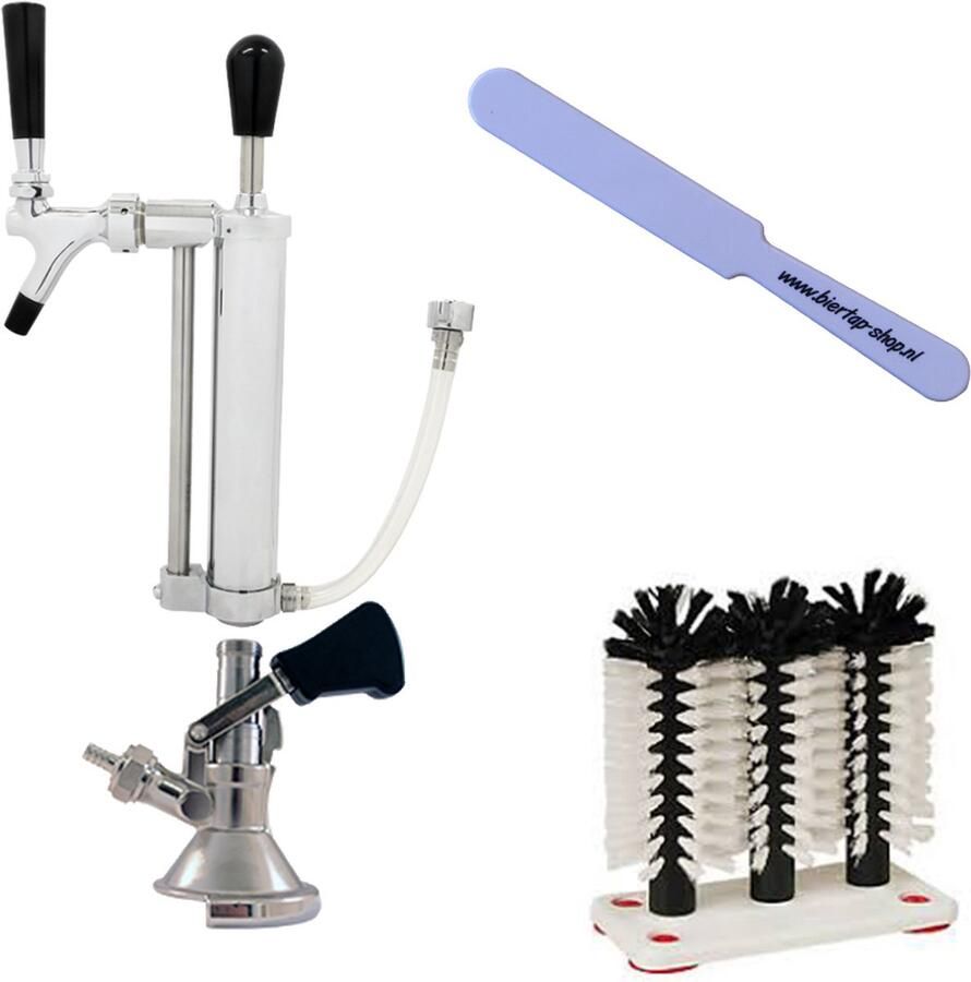 Party Pump Biertap met bierfustkoppeling-Combischuif