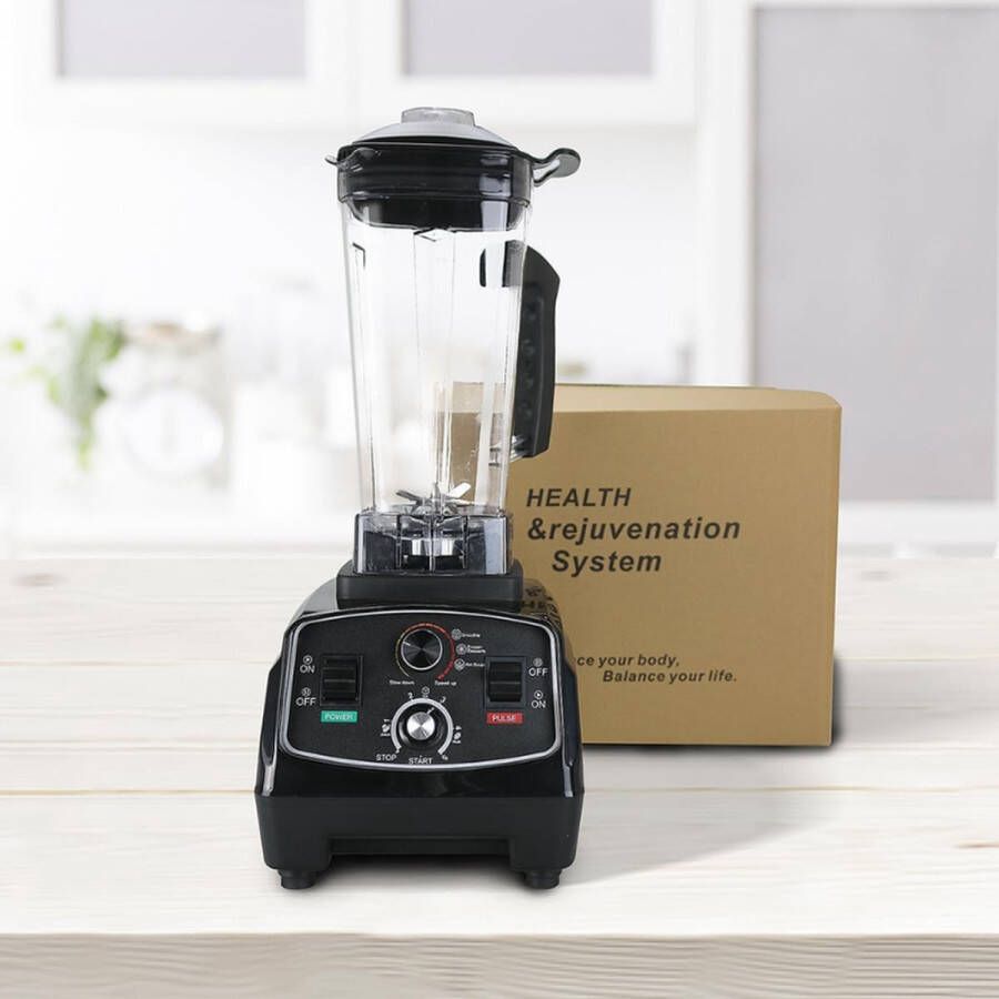 PEAM Blender KrachtMix Elite Professionele Blender 2000 W 2 Liter