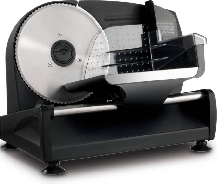 PEAM Elektrische Allessnijder Verstelbare Dikte Van 0 Tot 15mm 2 Bladen Inbegrepen Worstensnijmachine Broodsnijmachine Hamsnijmachine Elektrische Groentesnijmachine Vlees Kaas