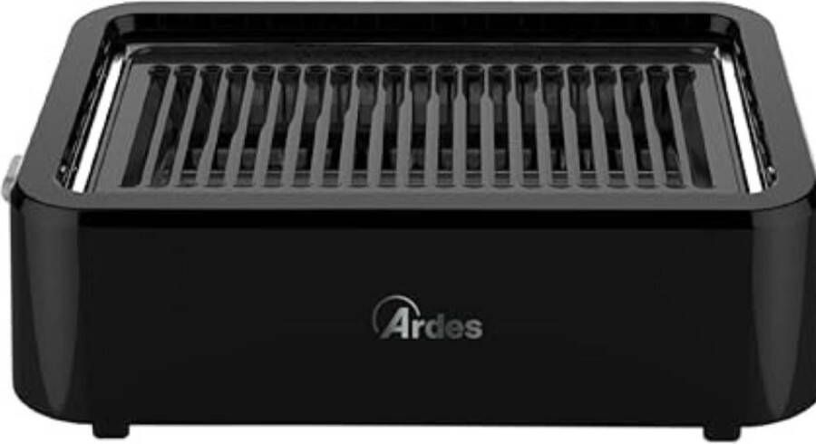 PEAM Elektrische Grill Rookvrij en Draagbaar Met Infrarood Verwarming en Afneembare Grillplaat Ideaal voor Balkon Binnen- en Buitengebruik