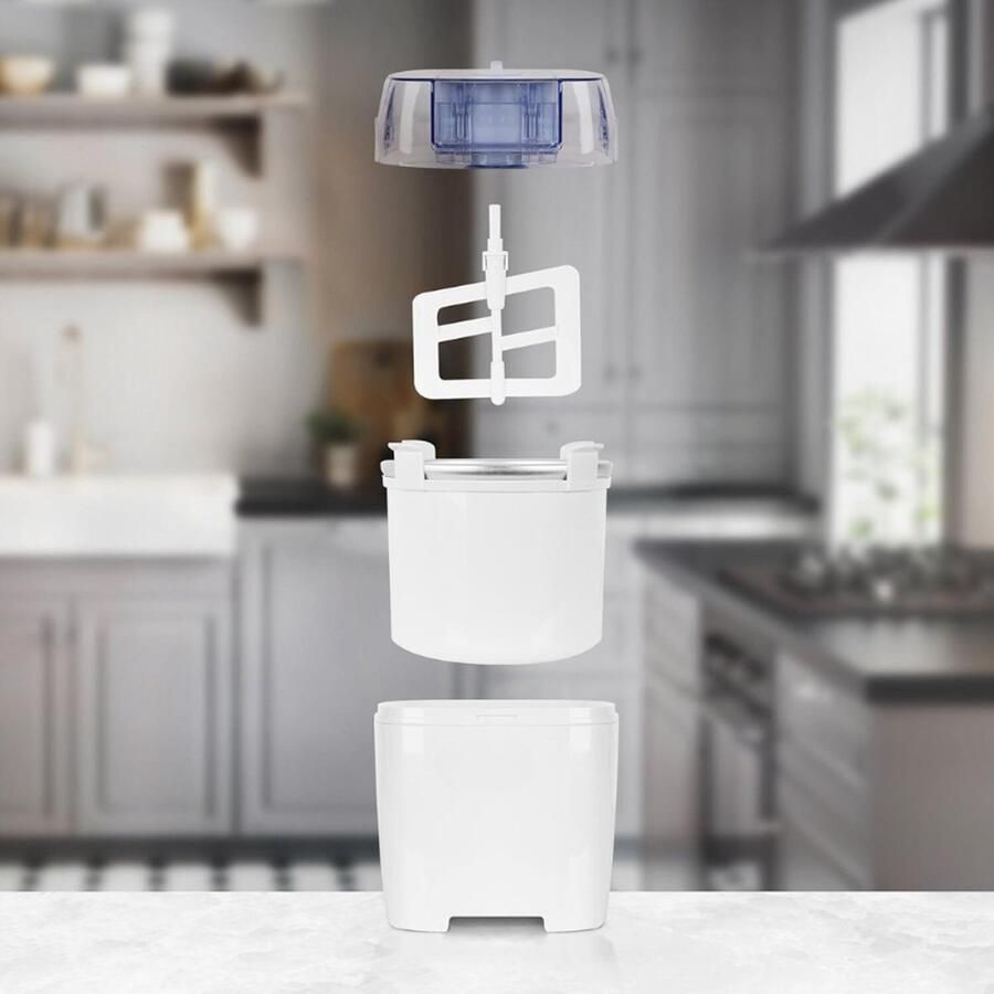 PEAM IM540 IJsmachine 540 W 1 5 L Kom Maak in Slechts 30 Minuten Zelfgemaakte Desserts Als Italiaans IJs Sorbet Yoghurtijs Maak Thuis in Uw Eigen Keuken Heerlijk Roomijs Schepijs
