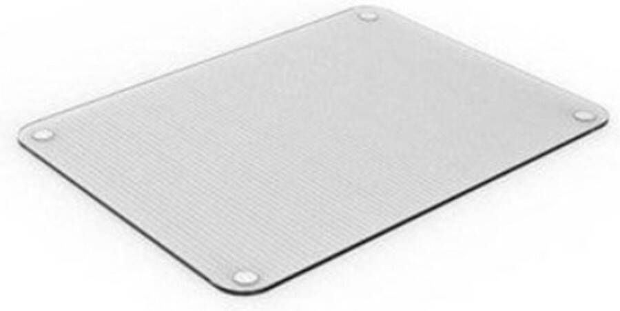 Pebbly Kookplaat beschermer Glas Transparant 40 x 30 cm