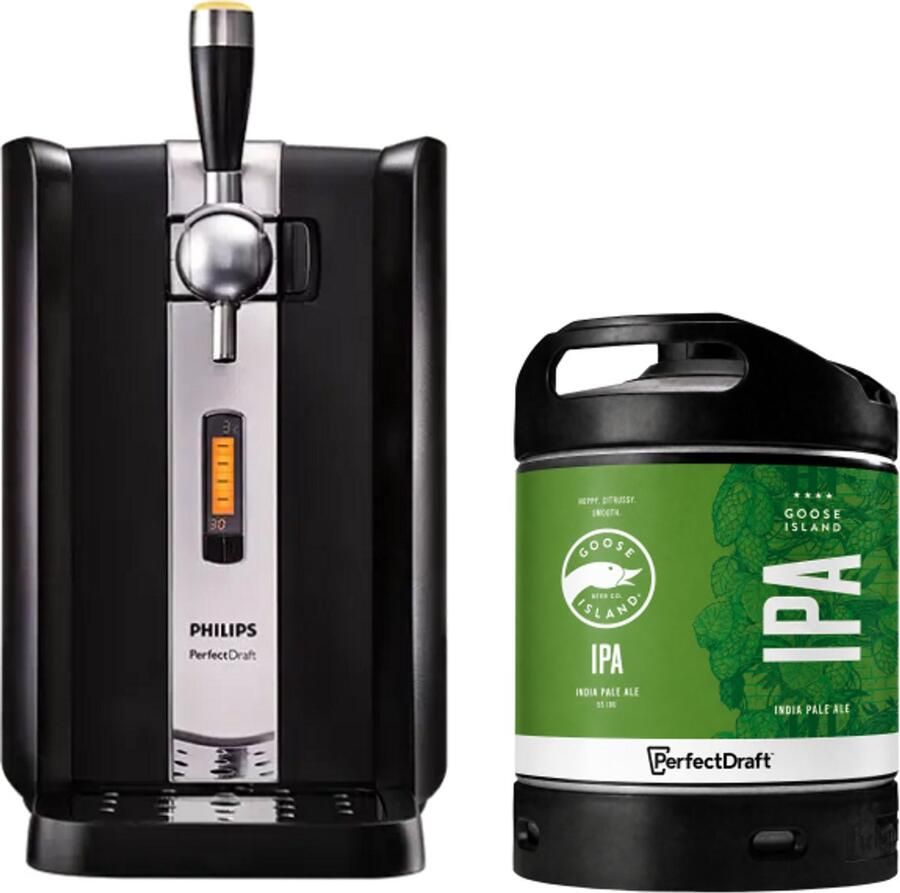 Perfectdraft Philips – Thuistap met Goose Island IPA 6 L-fust