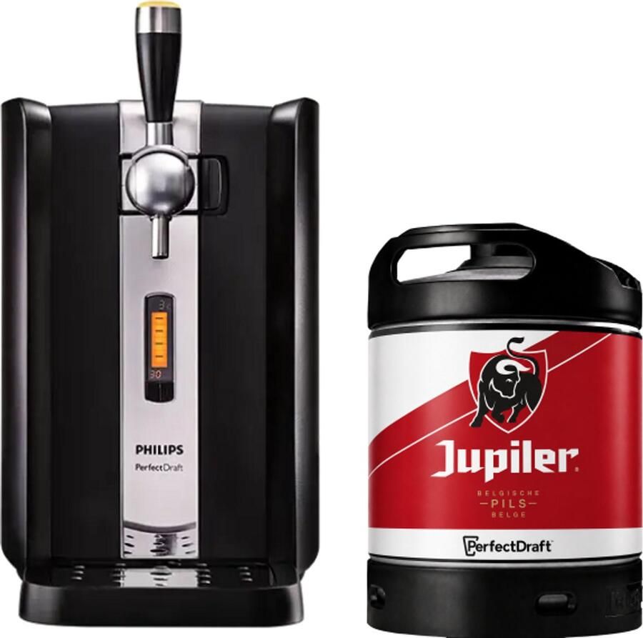 Perfectdraft Philips – Thuistap met Jupiler 6 L-fust
